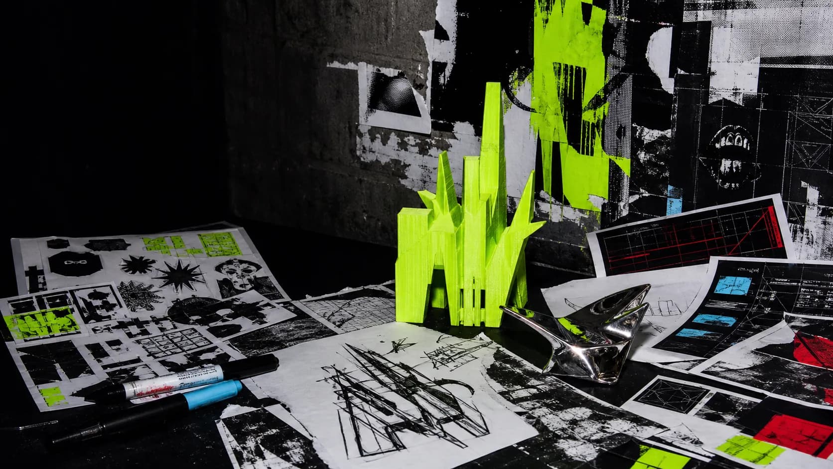PASTE-UP DROP reel